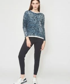 KOKUN Sweaters Bamboo Cashmere Print