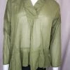 Baci Green Top Ruffle Tops