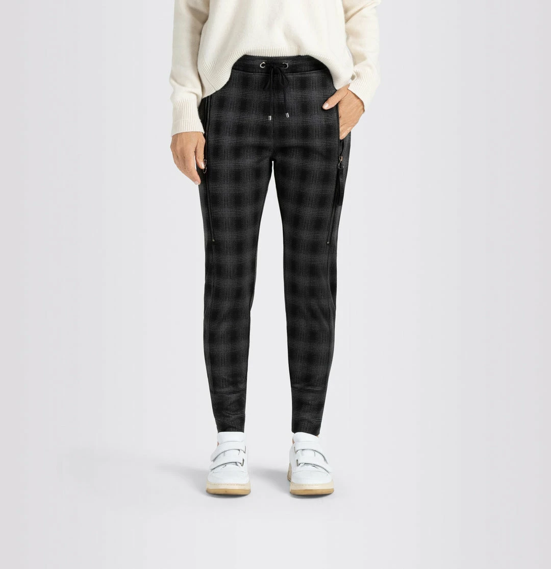 Mac Jeans Future 2.0 Pants Anthracite Check 1 Mac Jeans Future 2.0 Pants Anthracite Check