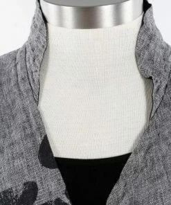 Mara Gibbucci Salt & Pepper With Circle Jacket Jackets