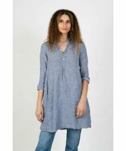 CP SHADES Blue Chambray Jasmine Tunic