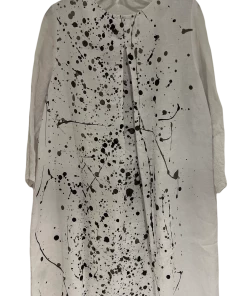 BANANA BLUE Neutral Splash Linen Dress