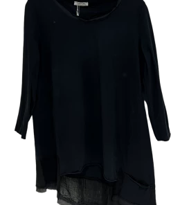 BANANA BLUE Black Chaucer Top
