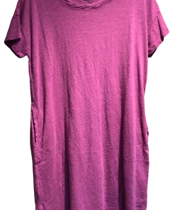 Mododoc Los Angeles Twist Neck Tee Dress