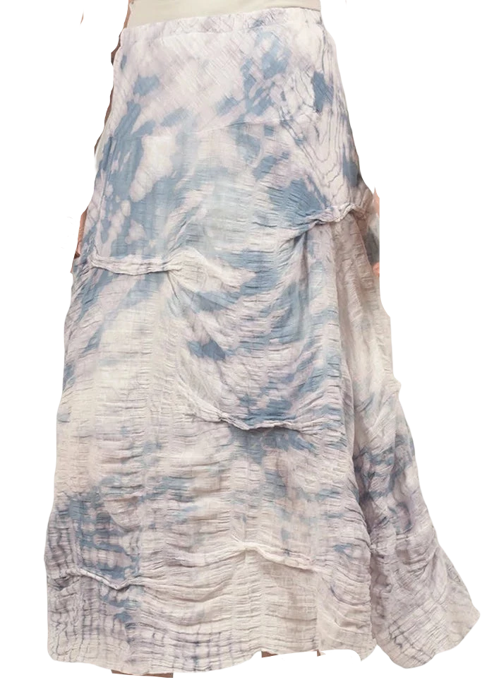 LUNA LUZ Blue Ice Gigi Skirt 1 LUNA LUZ Blue Ice Gigi Skirt