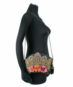 Mary Frances Mary Frances Princess Crown Crossbody Handbag