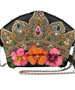 Mary Frances Mary Frances Princess Crown Crossbody Handbag