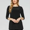 SYMPLI Tops NU Ideal Tunic 3/4 Sleeve