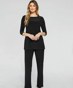 SYMPLI Tops NU Ideal Tunic 3/4 Sleeve