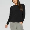 SYMPLI Tops NU Cinch Top Long Sleeve